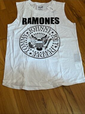 Ramones Sleeveless Band Tee